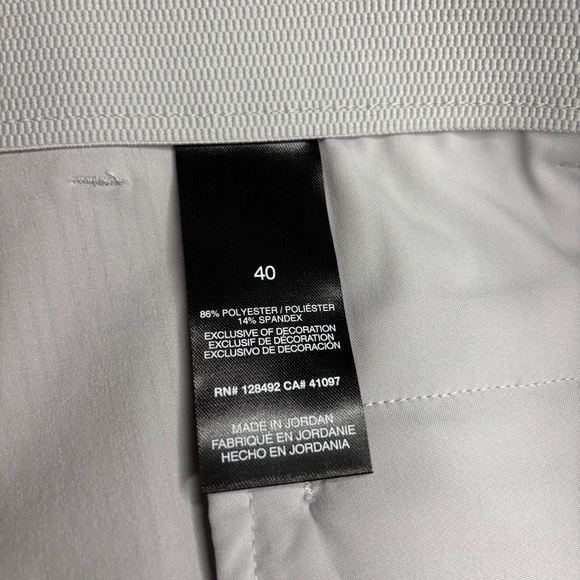 Greg Norman Gray New Classic Stretch Shorts Size 40 - Picture 5 of 12